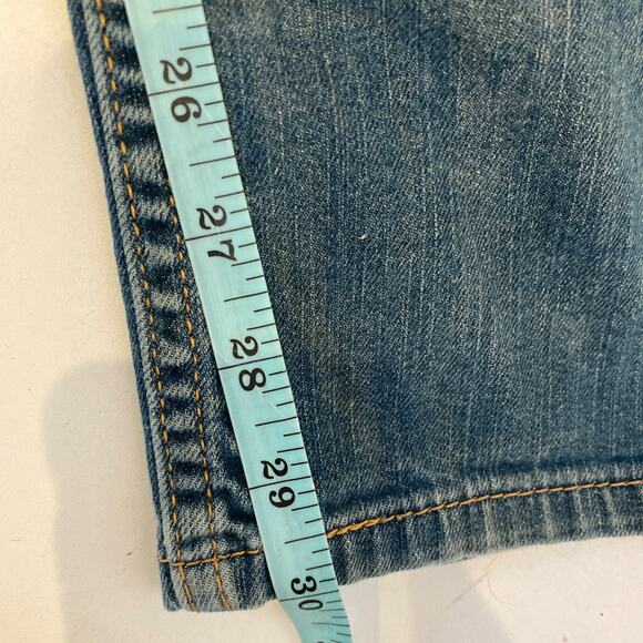 Levi’s Men’s 511 Denim Blue-Green Jeans Straight Leg Slim Fit Sz 33x32 - Picture 12 of 13
